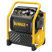 Compresseur d'air &eacute;lectrique compact portatif DEWALT DPC10QTC-QS - Cuve de 10 litres - Moteur de 1.5 CV