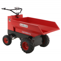 Brouette &agrave; batterie GeotechPro Mini Dumper Car E500 H-Li - Caisson Dumper 500Kg