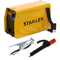 Poste &agrave; souder inverter &agrave; &eacute;lectrode MMA Stanley WD130IC1  - avec Kit MMA - Cycle 15%@130A