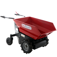 Brouette &agrave; batterie GeoTech Pro Mini Dumper CAR E500 e-Lift - Benne dumper &eacute;lectrique 500Kg