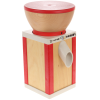 Moulin à farine Komo KoMoMio Rouge en hêtre - Moteur de 360 watts