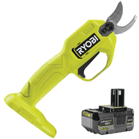 Sécateur de taille à batterie RYOBI RY18SCA-0 18V - Avec de 18V/4 ah - Diamètre de coupe 25 mm