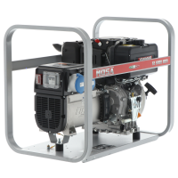 MOSA GE 6000 YDM - Groupe &eacute;lectrog&egrave;ne diesel 5.1 kW - Continue 4.5 kW Monophas&eacute; - Moteur Yanmar L 100 N