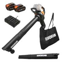 Worx WG583E - Souffleur à batterie 3 en 1 - 2 x 20 V / 4 Ah