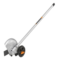 Tête coupe-bordures pour débroussailleuse WORX WG186E
