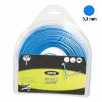 Fil professionnel Duraflex pour d&eacute;broussailleuse professionnelle &Oslash; 3,3 mm - 46 m rond