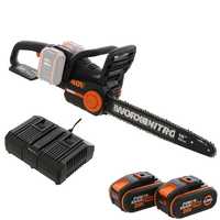 Tron&ccedil;onneuse &agrave; batterie WORX WG385E NITRO - 2x20V/4Ah
