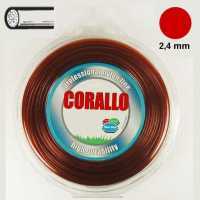 Fil Rouge Corallo pour d&eacute;broussailleuse &Oslash; 2,4 mm - 15 m - rond