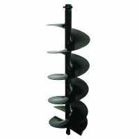 M&egrave;che &agrave; spirale &agrave; double pas &Oslash; 250 x 1000 mm pour tari&egrave;re thermique avec bo&icirc;tier inverseur