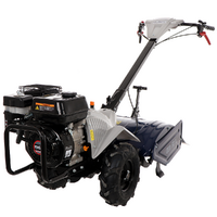 BullMach GEO 50 L - Motoculteur &agrave; essence Loncin C200F - 6.5 CV