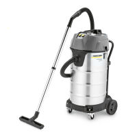 Karcher PRO NT 90/2 Me Classic - Aspirateur solides et liquides - Bidon 90 L - max 2300 W