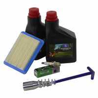 Kit pi&egrave;ces de rechange et accessoires d'entretien moteur (B&amp;S &agrave; arbre horizontal)