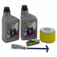 Kit pi&egrave;ces de rechange et accessoires pour l'entretien des moteurs &agrave; 4 temps