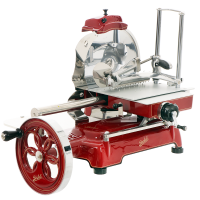 BERKEL B3 - Trancheuse &agrave; volant avec lame en acier au chrome de 300 mm - Rouge