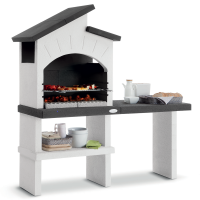 Palazzetti Ravello - Barbecue &agrave; bois et charbon en ma&ccedil;onnerie