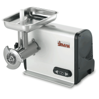 Sirman TC 22 Dakota - Hachoir &agrave; viande &eacute;lectrique - en aluminium et acier inox - 1100W