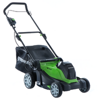Greenworks G48LM41 - Tondeuse &agrave; gazon &agrave; batterie 48V/4Ah - coupe 41 cm