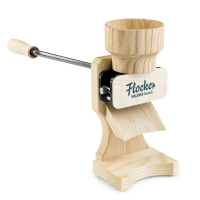Waldner Flocker 180g - Floconneuse manuelle en fr&ecirc;ne avec rouleaux en acier inox