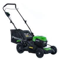 Greenworks GD48LM46 - Tondeuse &agrave; gazon &agrave; batterie 48V - SANS BATTERIE NI CHARGEUR