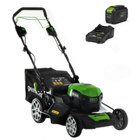 Greenworks GD48LM51SP - Tondeuse autotract&eacute;e &agrave; batterie 48V/4Ah - 51 cm