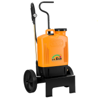 Pulv&eacute;risation &eacute;lectrique &agrave; batterie au lithium Volpi 22PTC sur chariot &agrave; roues