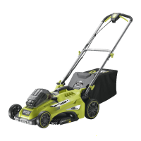 Tondeuse &agrave; batterie RYOBI RLM36X46H50PG - MAX POWER 36V - 5Ah - bac de 45 l - coupe de 46 cm