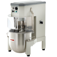 Batteur m&eacute;langeur plan&eacute;taire FIMAR PLN20BV - Cuve en acier INOX de 20 litres