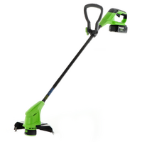 Coupe-bordures &agrave; batterie Greenworks G24ST25 24V - batterie de 4 Ah