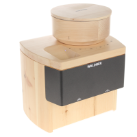 Waldner Luis - Moulin &agrave; farine en pin cembro avec meules en pierre - 400W