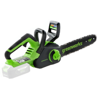Greenworks GD24CS30 - Tronçonneuse électrique 24V - Guide de 30 cm - SANS BATTERIE NI CHARGEUR