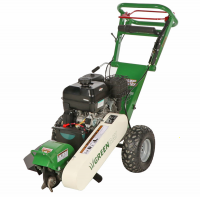 GreenBay Deep BSE-330 - Rogneuse de souches - Moteur B&amp;S XR2100 420 cm3 avec d&eacute;marrage &eacute;lectrique - Roue de coupe avec 8 fraises en carbure de tungst&egrave;ne