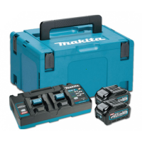 Starter Kit Energy XGT Makita 40V 2 batteries de 4.0 Ah - Chargeur double
