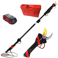 S&eacute;cateur &eacute;lectrique de taille Infaco F3020 sur perche de rallonge en carbone fixe 227 cm  - Kit standard &Oslash; 40 mm - batterie et harnais inclus