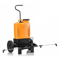 Pulv&eacute;risateur &eacute;lectrique &agrave; batterie au lithium Volpi 22 PTB sur chariot &agrave; roues