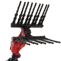 Peigne vibreur électrique à batterie Zanon Olivar Electric AL 300 - Perche télescopique en aluminium 210 - 340 cm