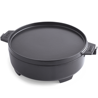 Cocotte en fonte 2 en 1 Weber