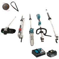 Makita DUX18 - D&eacute;broussailleuse &agrave; batterie multifonction - 18V - 3Ah