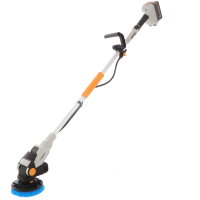 Nettoyeur de sols ext&eacute;rieurs &agrave; batterie Batavia TWIN BRUSH - 18V 2Ah
