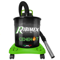 Aspirateur &agrave; cendres souffleur RIBIMEX Cenehot - Filtre m&eacute;tallique pour cendres chaudes