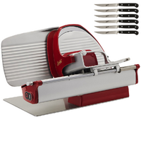 PROMO Berkel Home Line Plus 250 Rouge - Trancheuse avec lame 250 mm