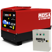 MOSA GE SX-9000 KDM - Groupe &eacute;lectrog&egrave;ne insonoris&eacute; 8.3 kW - Continu 7.5 kW Monophas&eacute; + ATS - Moteur Kohler KDW702