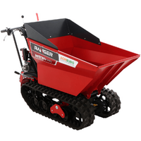 Brouette motoris&eacute;e &agrave; chenilles dumper Ranger M570 HD-E - Moteur Honda GX200 - D&eacute;marrage &eacute;lectrique