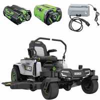 Tondeuse autoport&eacute;e &agrave; batterie EGO Z6 ZERO TURN ZT5201E-L  - 56V - 15Ah - Rayon de braquage z&eacute;ro