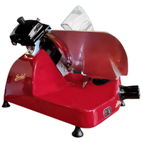 Trancheuse Berkel Pro Line XS25 rouge - Lame en acier chrom&eacute; de 250 mm