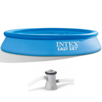 Intex Easy Set 28118NP - Piscine gonflable + Pompe filtre