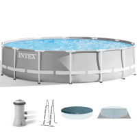 Intex Prisma Frame 26720NP - &Oslash;427x107 cm - Piscine Ronde