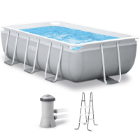 Intex Prisma Frame 26784NP - Piscine hors-sol + &Eacute;purateur et &Eacute;chelle