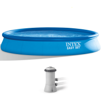 Intex Easy Set 28158NP - Piscine gonflable + &Eacute;purateur &agrave; cartouche