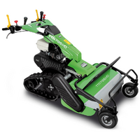 Lampacrescia MGM TTR886HD - Tondeuse d&eacute;broussailleuse &agrave; couteaux - sur chenilles - Honda GX390 Pentes fortes