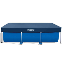 B&acirc;che de protection Frame rectangulaire Intex 28038